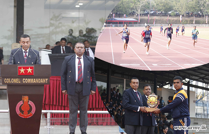 இலங்கை பொறியியல் படையணிகளுக்கிடையிலான தடகளப் போட்டி – 2026 இல் நிறைவு விழாவில் இராணுவ பதவி நிலைப் பிரதானி பங்கேற்பு