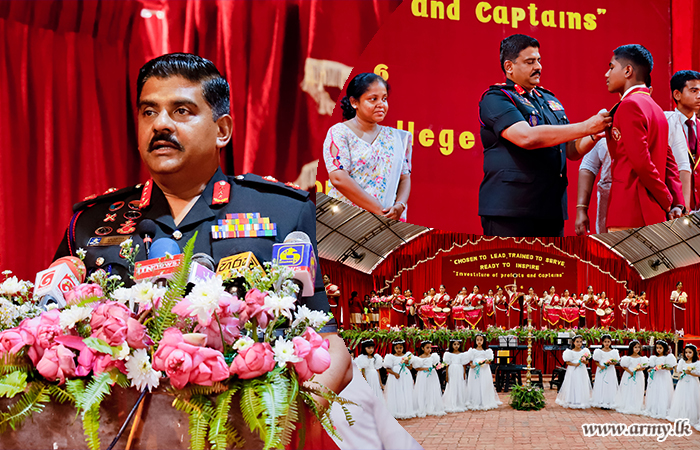 எம்பிலிப்பிட்டிய ஸ்ரீ போதிராஜ கல்லூரியின் மாணவ தலைவர்கள் மற்றும் தலைவர்கள் பதவியேற்பு விழாவில் இராணுவத் தளபதி பங்குபற்றல்