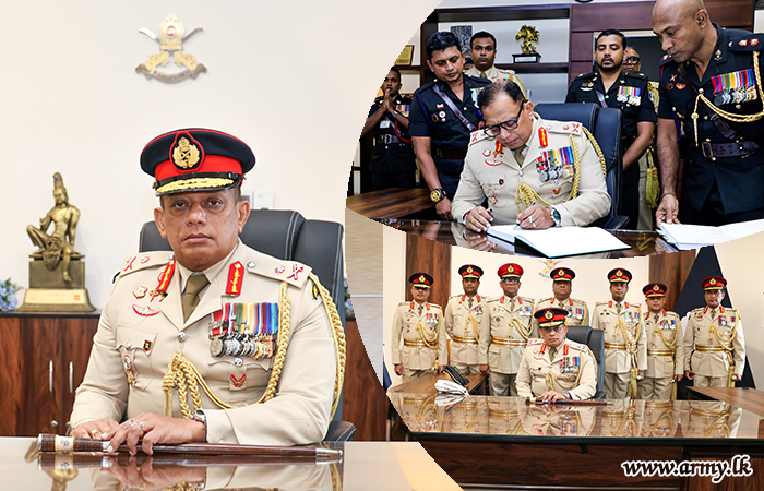 68th Chief of Staff of the Sri Lanka Army Assumes Duties
