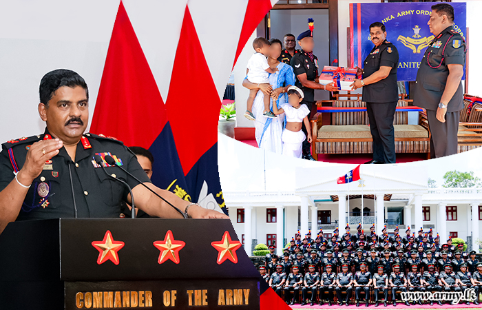 Army Chief Inaugurates New House and Visits SLAOC Regimental Headquarters