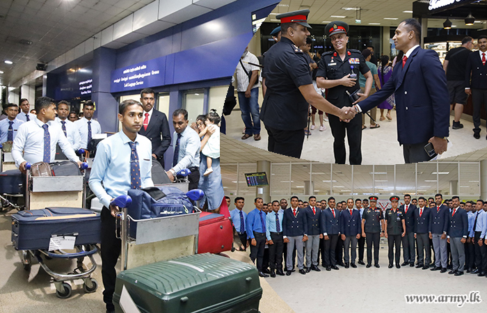 Shake Hand – II ඒකාබද්ධ යුද්ධ අභ්‍යාසය සඳහා ශ්‍රී ලංකා යුද්ධ හමුදා කණ්ඩායම පාකිස්ථානය බලා පිටත්ව යයි