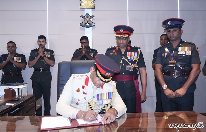 New Director Operations of the Sri Lanka Army Assumes Duties