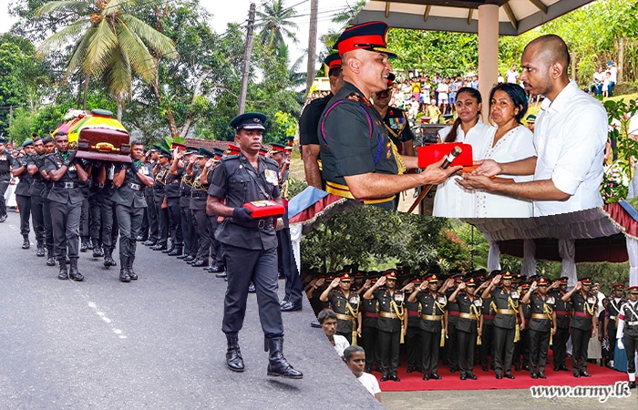 Military Funeral Held for Late Brigadier I.H.S. Wijesena (Retd)