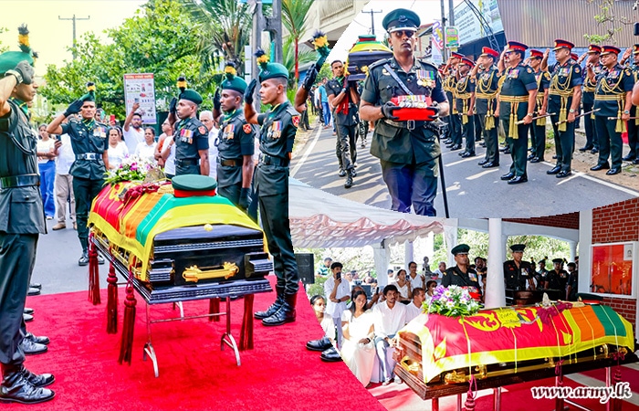 Military Funeral Held for Late Brigadier R.P. Munipura (Retd) RWP RSP