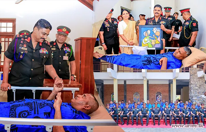 යුද්ධ හමුදාධිපතිතුමන් ‘මිහිඳු සෙත් මැදුර’ සුවතා නිකේතනයේ සංචාරයක