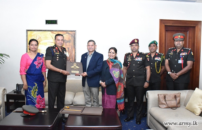 இந்திய இராணுவ பிரதானியின் இலங்கைக்கான உத்தியோகபூர்வ விஜயம் நிறைவு