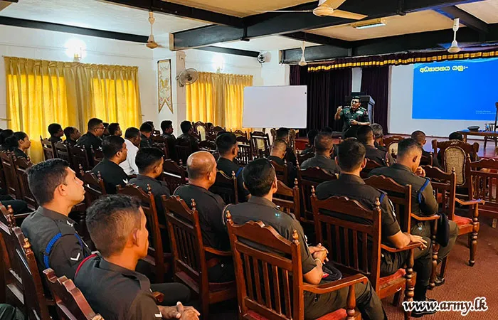 Security Forces (West) Hosts Lecture on Infectious Diseases