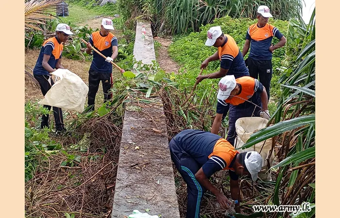 61 வது காலாட் படைப்படைப்பிரிவினால் காலியில் சுற்றுச்சூழல் பாதுகாப்பு த