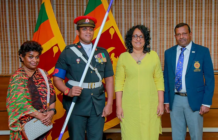 පැරා ඔලිම්පික් ලෝක වාර්තාවක් පිහිට වු සමිත දුලාන්ට නව හෙල්ලයක්