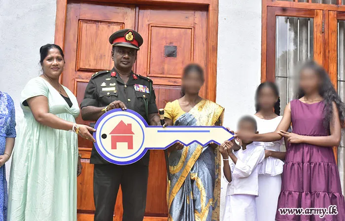 යාන්ත්‍රික පාබල රෙජිමේන්තුවේ මූලිකත්වයෙන් නව නිවාස දෙකක් ඉඳිකෙරේ