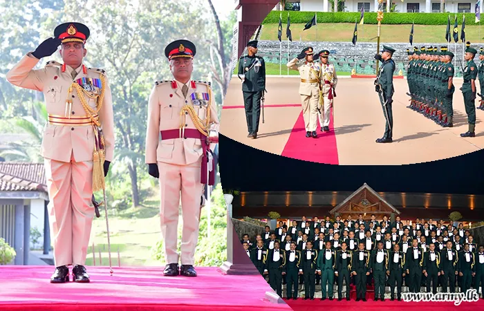 විශ්‍රාම දිවියට පා තබන රෙජිමේන්තු අධිපතිතුමන්ට ශ්‍රී ලංකා සිංහ රෙජිමේන