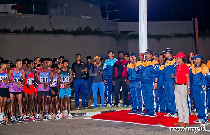 58 වන වාර්ෂික යුද්ධ හමුදා මාර්ග ධාවන තරඟය සාර්ථකව අවසන්