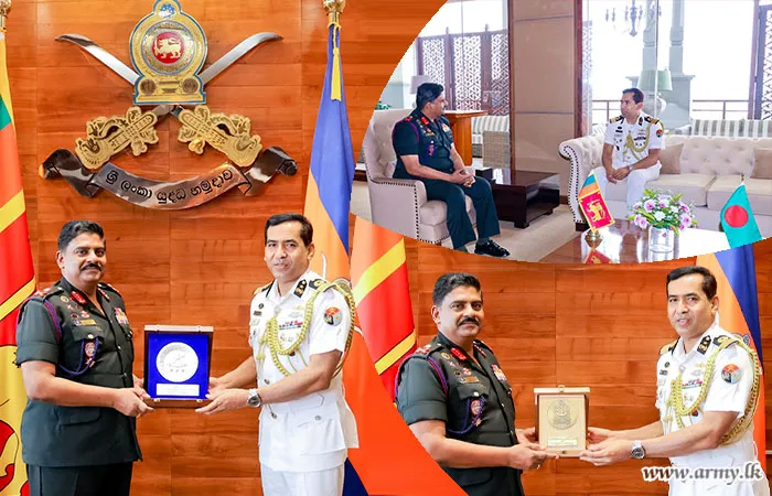 Bangladesh Defence Adviser Pays Courtesy Call on Commander of the Army