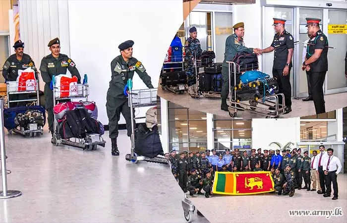 ශ්‍රී ලංකා ත්‍රිවිධ හමුදා මානුෂීය සහන සේවා මෙහෙයුම් කණ්ඩායම මියන්මාරයේ