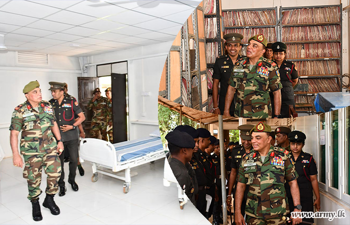 Deputy Chief of Staff Visits Army Hospital- Palaly