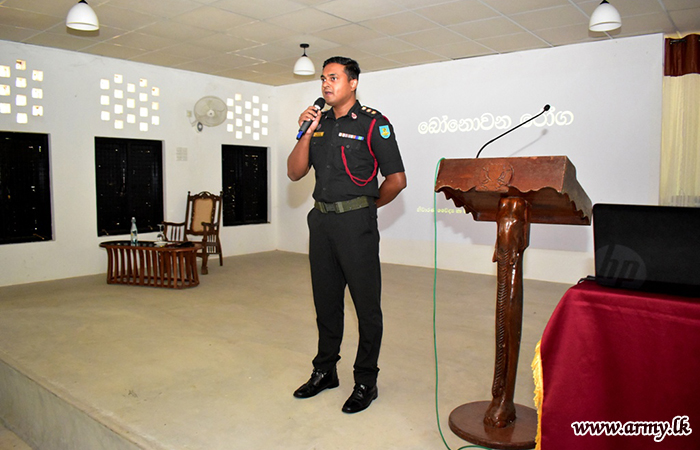 Security Forces Headquarters (East) Conducts Awareness Lecture on Non-