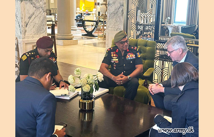 ශ්‍රී ලංකා නියෝජිත පිරිස එක්සත් ජාතීන්ගේ නියෝජ්‍ය මහලේකම්තුමන්ව හමුවේ