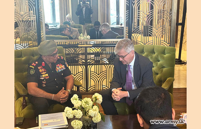 ශ්‍රී ලංකා නියෝජිත පිරිස එක්සත් ජාතීන්ගේ නියෝජ්‍ය මහලේකම්තුමන්ව හමුවේ