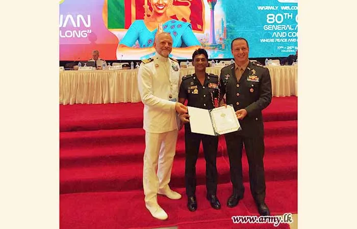 Army Officer Awarded CISM Knighthood for Military Sports Excellence