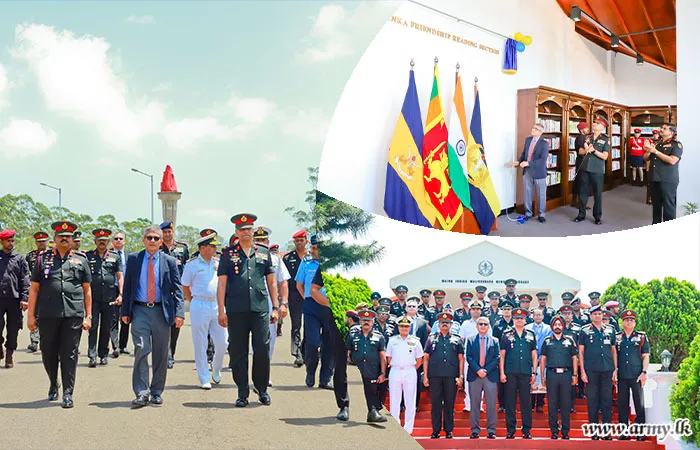 SLMA Inaugurates Indo–Lanka Friendship Reading Section
