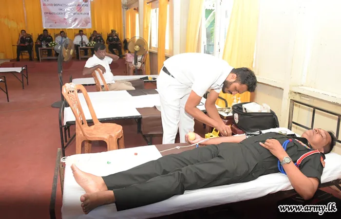 Troops of 17 GW Conduct Blood Donation Programme
