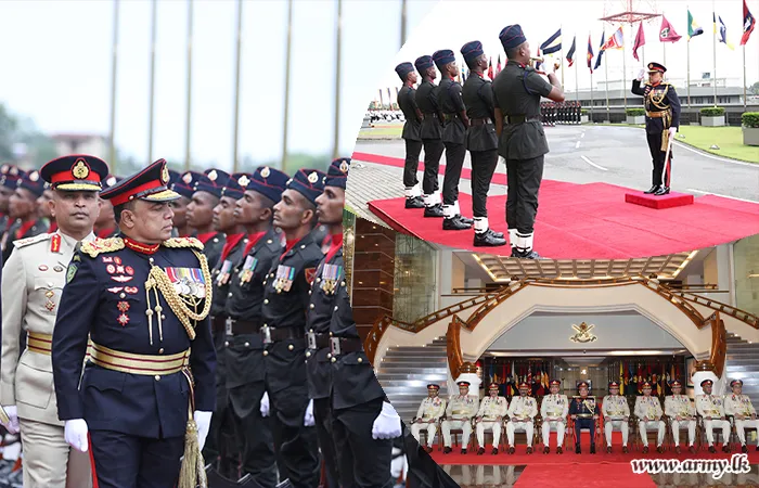 Deputy Chief of Staff Receives Military Honours