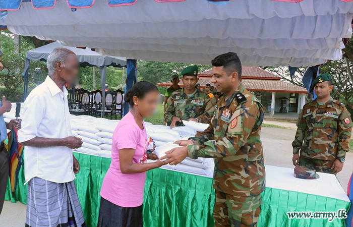 1 வது இலங்கை ரைபள் படையணியின் படையினரால் நன்கொடை திட்டம்