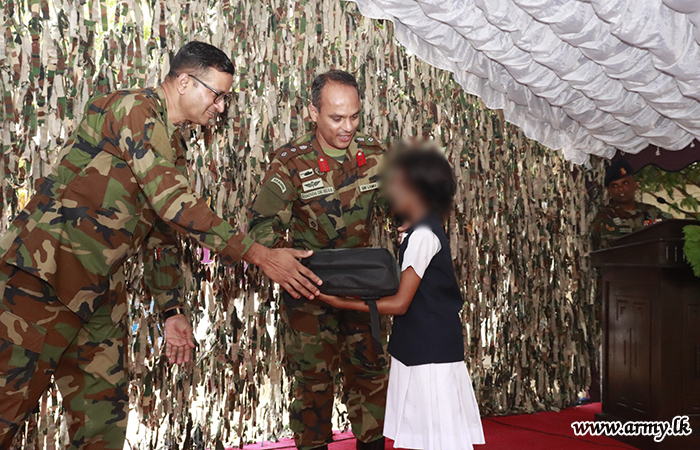 9 බලඇණිය විජයබාහු පාබල රෙජිමේන්තුවේ මූලිකත්වයෙන් පරිත්‍යාග වැඩසටහනක්