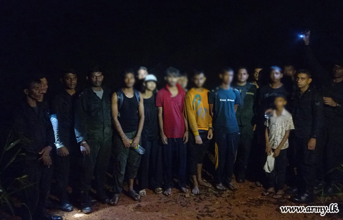 හන්තාන කඳුවැටියේ අතරමං වූ කඳු නගින්නන් බේරා ගැනීමට යුද්ධ හමුදා භටපිරිස