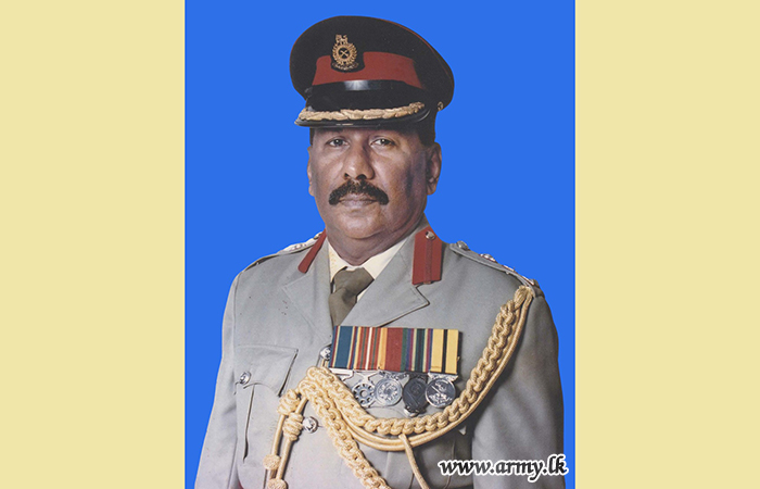 බ්‍රිගේඩියර් ඒ.පී.ඩී එදිරිසූරිය (විශ්‍රාමික) KSV අභාවප්‍රාප්ත වේ