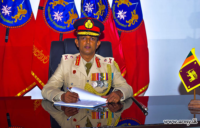 58 පාබල සේනාංකයේ නව සේනාංකාධිපති රාජකාරි අරඹයි