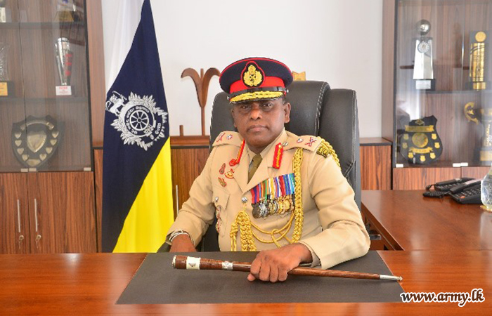 ශ්‍රී ලංකා යුද්ධ හමුදා සේවා බලකායේ නව බලකාධිපති ධූරයේ රාජකාරි අරඹයි