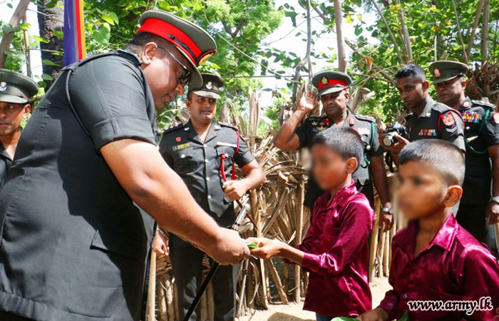51 පාබල සේනාංකයේ මූලිකත්වයෙන් අවශ්‍යතා සහිත පවුලක් වෙනුවෙන් නව නිවසක්