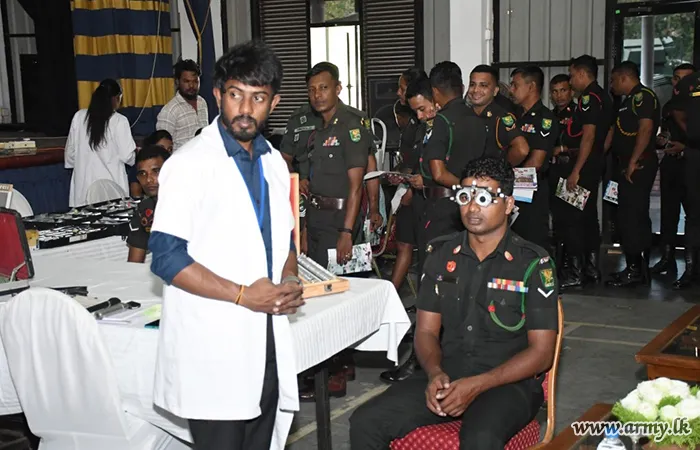 අබිෂා පුද්ගලික රෝහල වෙතින් ආරක්‍ෂක සේනා මූලස්ථාය - වන්නි භටපිරිස් සඳහා