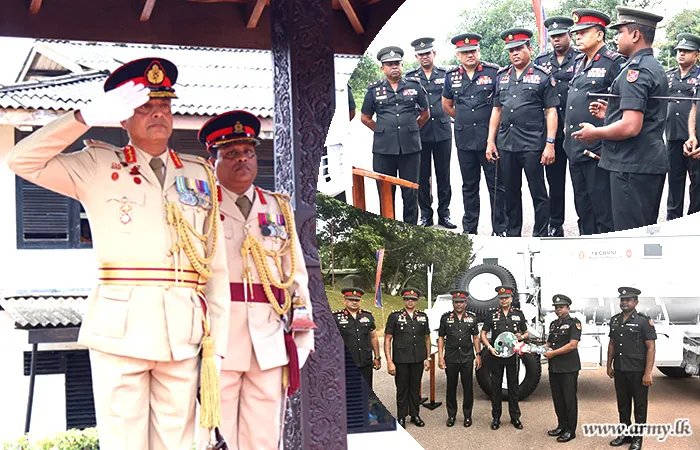 Chief of Staff Officially Visits Home of Sappers