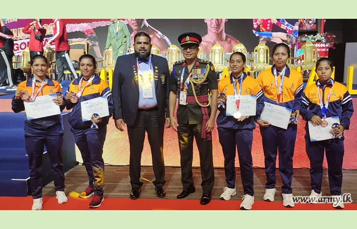 Sri Lankan Army Athletes Shine at 1st CISM Military Muaythai Challenge