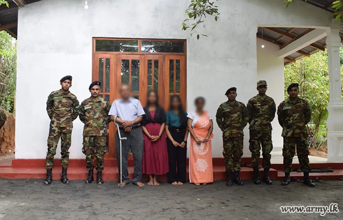 විශේෂ බලකායේ මූලිකත්වයෙන් නව නිවසක් ඉදිකරයි