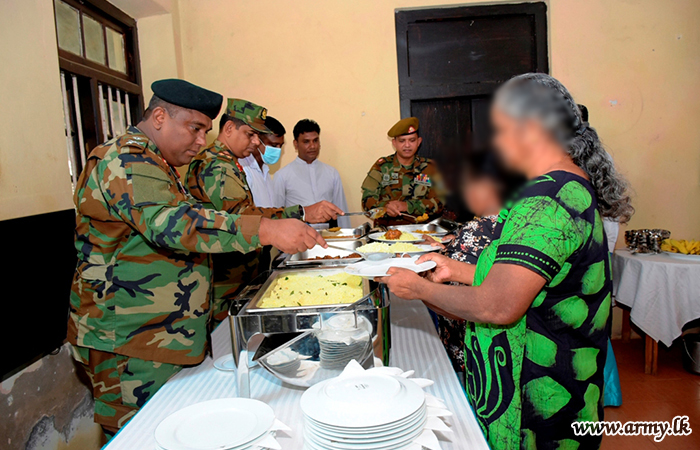 51 පාබල සේනාංකයේ මූලිකත්වයෙන් පරිත්‍යාග වැඩසටහනක්