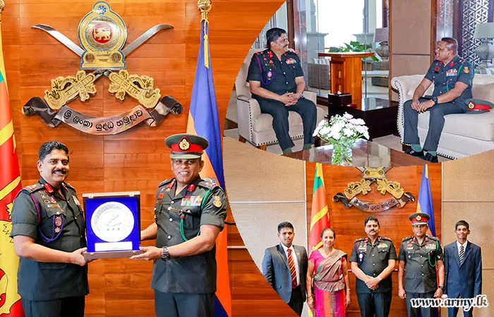 Army Chief Commends Distinguished Service of the Retiring Senior Offic