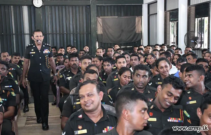 Lecture on “Satisfied and Brave Army” Held at SFHQ - Wanni