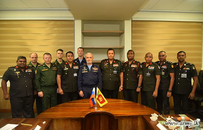 Sri Lanka Army Hosts Third Planning Conference with Russian Delegation