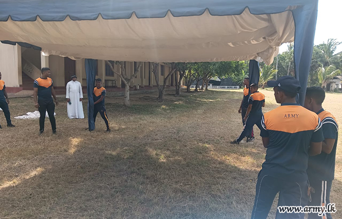 පදවි ළමා රැලිය - 2025 සඳහා යුද්ධ හමුදා භටපිරිස්හි සහය
