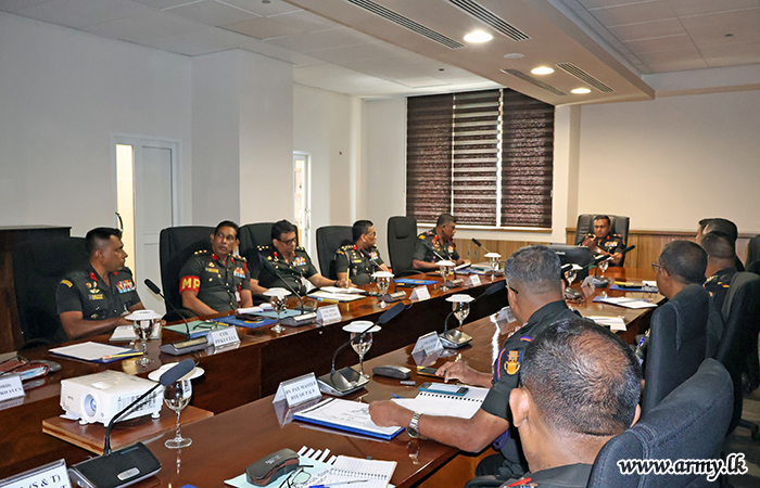 යුද්ධ හමුදා අභ්‍යන්තර කටයුතු ඒකකයේ දෙවන ප්‍රගති සමාලෝචන සාකච්ඡාව යුද්ධ