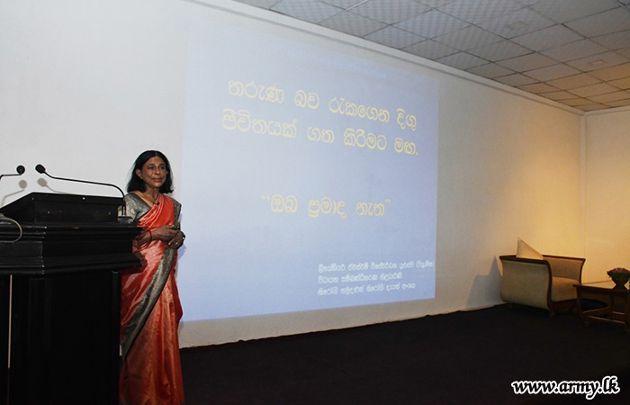 Lecture on Non - Communicable Diseases for Army Troops in Wanni