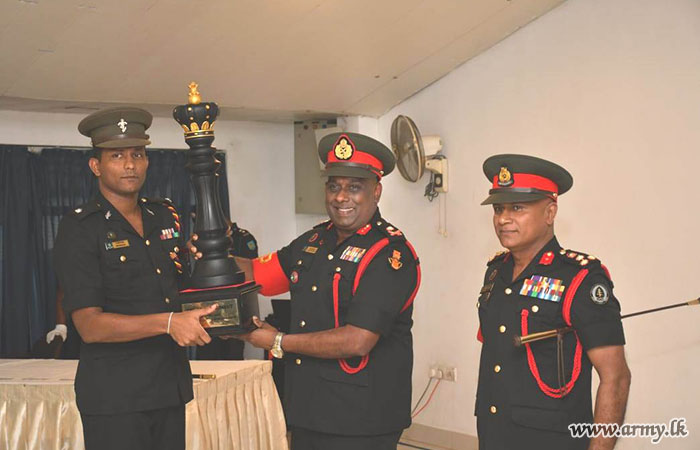 යුද්ධ හමුදා අන්තර් රෙජිමේන්තු චෙස් තරඟාවලිය - 2025 සාර්ථකව අවසන්