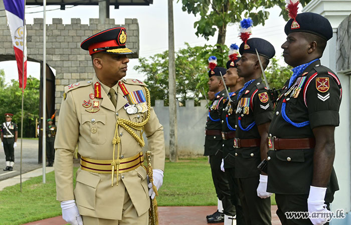 New General Officer Commanding of 57 Infantry Division Assumes Duties