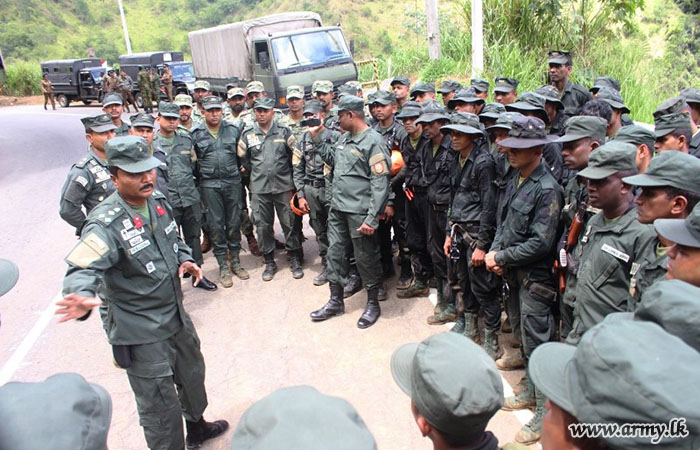 Army Troops Participate in Search and Rescue Training Exercise in Ella