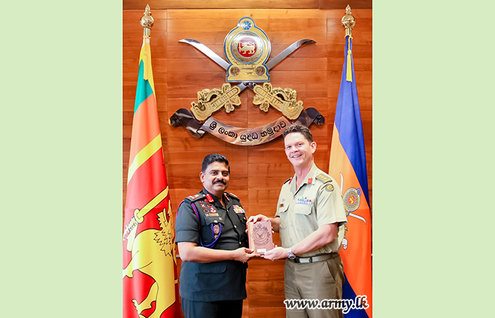 Australian Defence College Delegation Meets the Army Chief