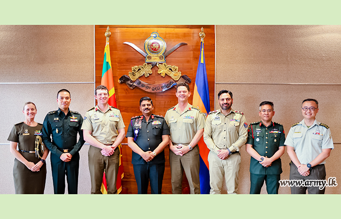 Australian Defence College Delegation Meets the Army Chief