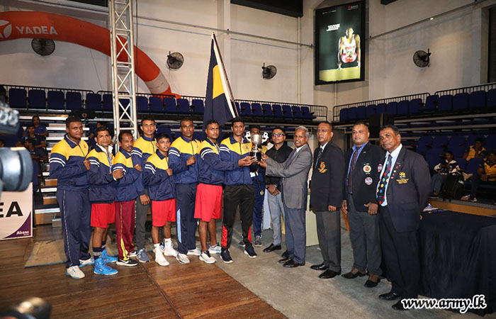 Sri Lanka Army Boxing Team Won Clifford Cup Challenge Trophy